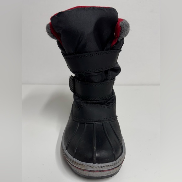 Thermolite Kids Snow Boots Black Size 5 - Picture 6 of 11